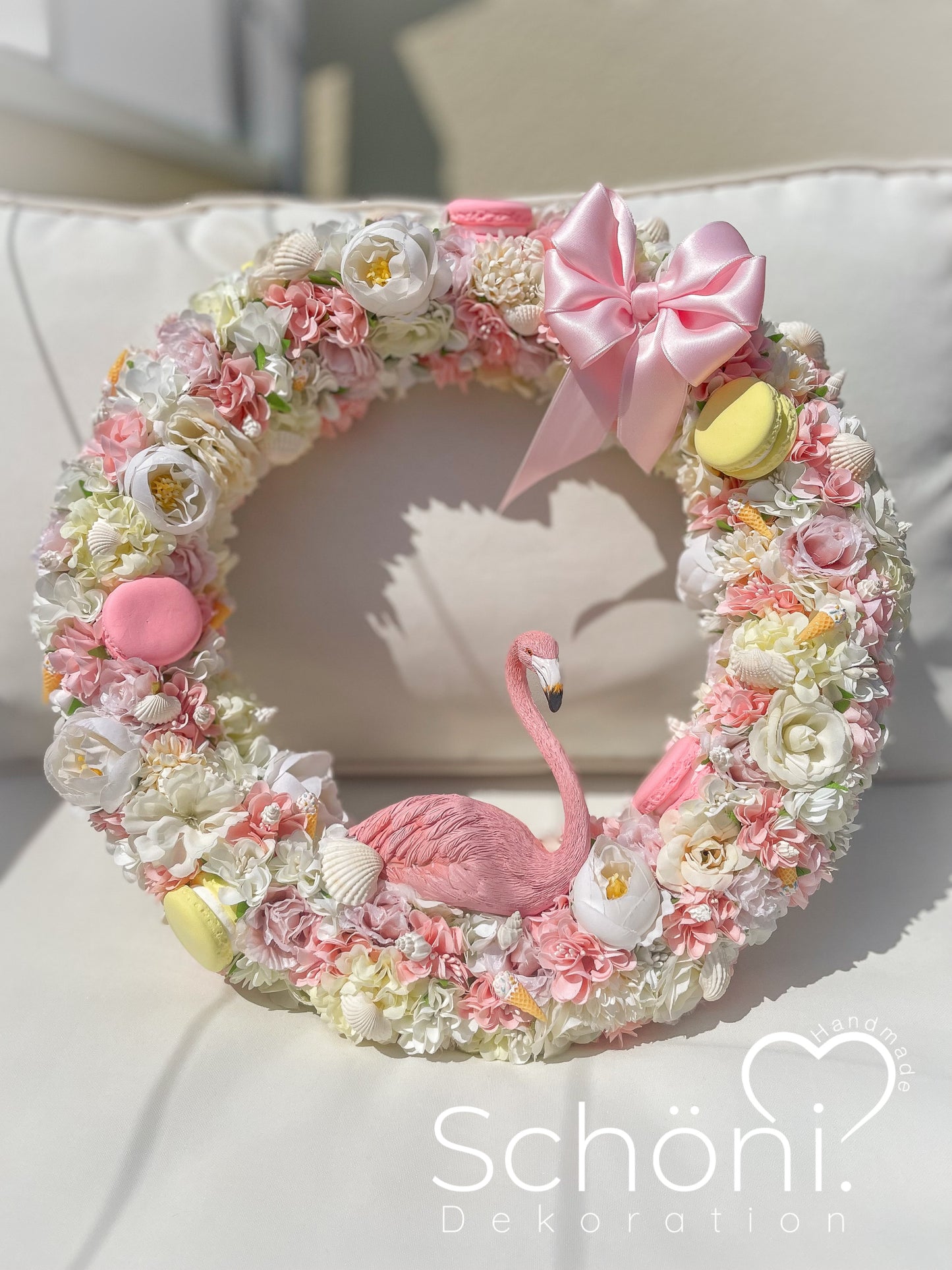 Flamingo Sommer Türkranz
