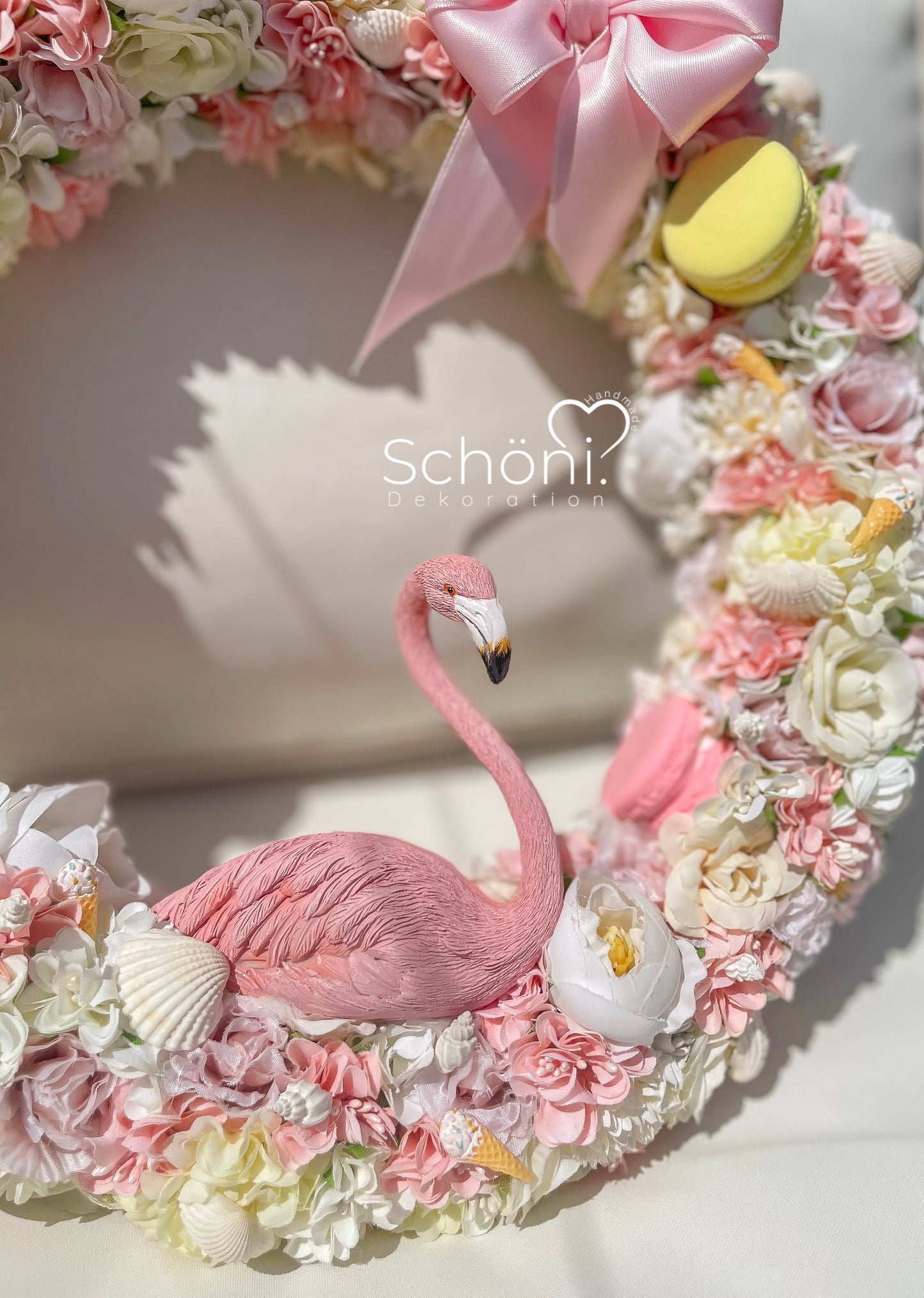 Flamingo Sommer Türkranz