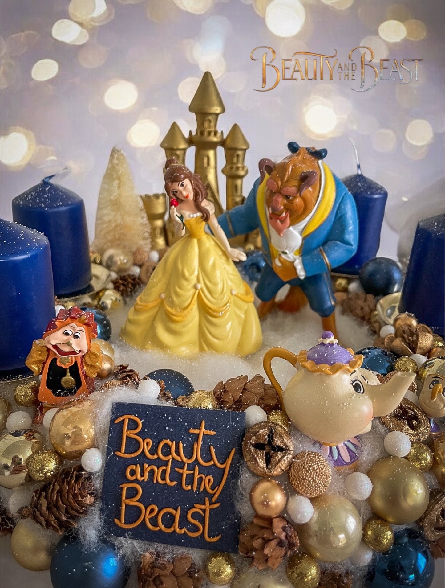Beauty and the Beast Adventskranz