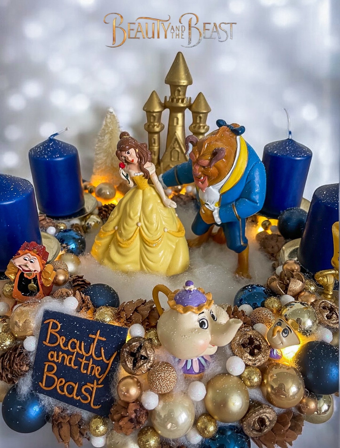 Beauty and the Beast Adventskranz