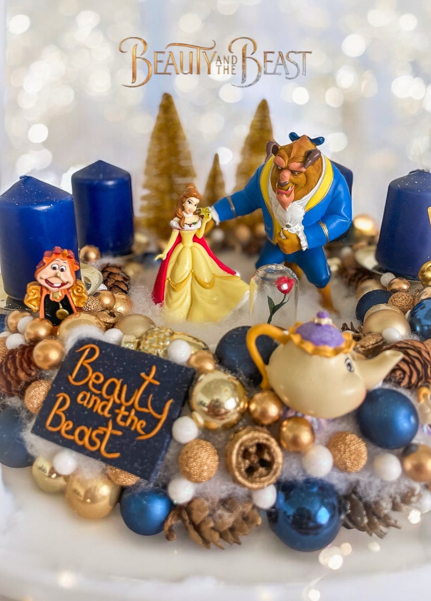 Beauty and the Beast Adventskranz