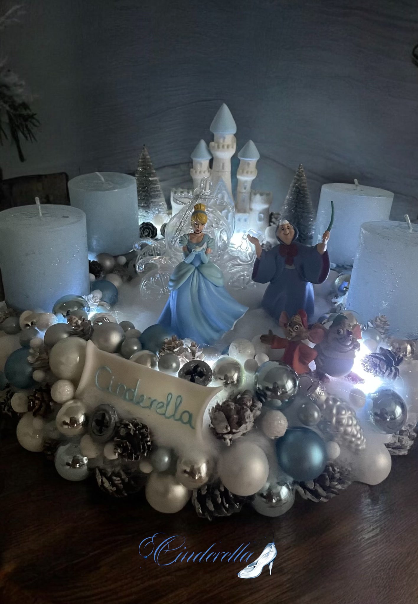 Cinderella Adventskranz