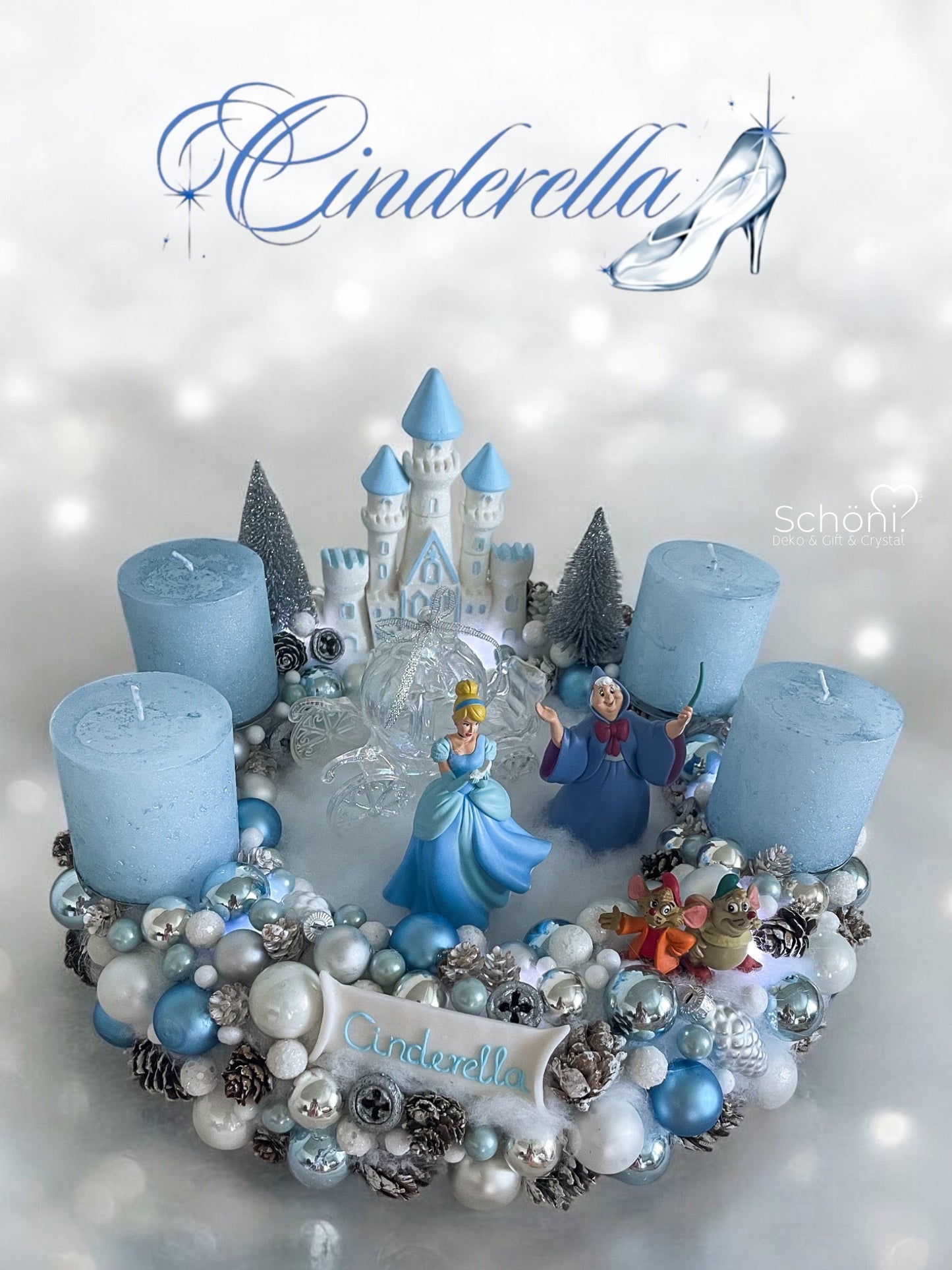 Cinderella Adventskranz